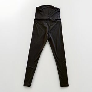 Ingrid & Isabel Over‎ Maternity Leggings XS Over Belly Active Stretch Comfort